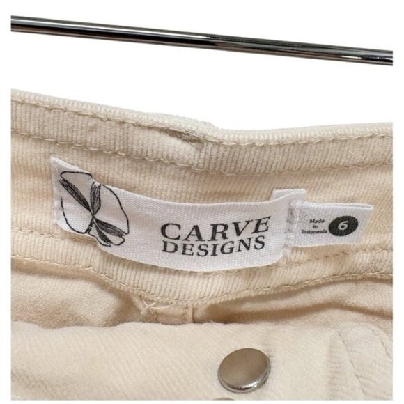 Carve Designs Rex Wide Leg Corduroy Pants size 6 - Picture 8 of 9